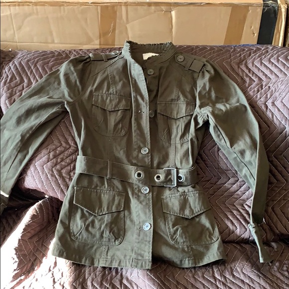 Army green Converse jacket - Picture 1 of 3